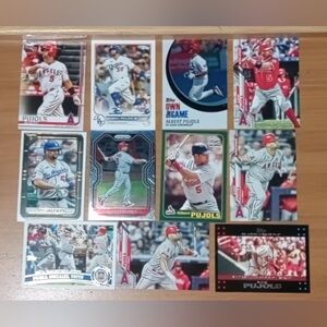 Albert Pujols Baseball Card Lot